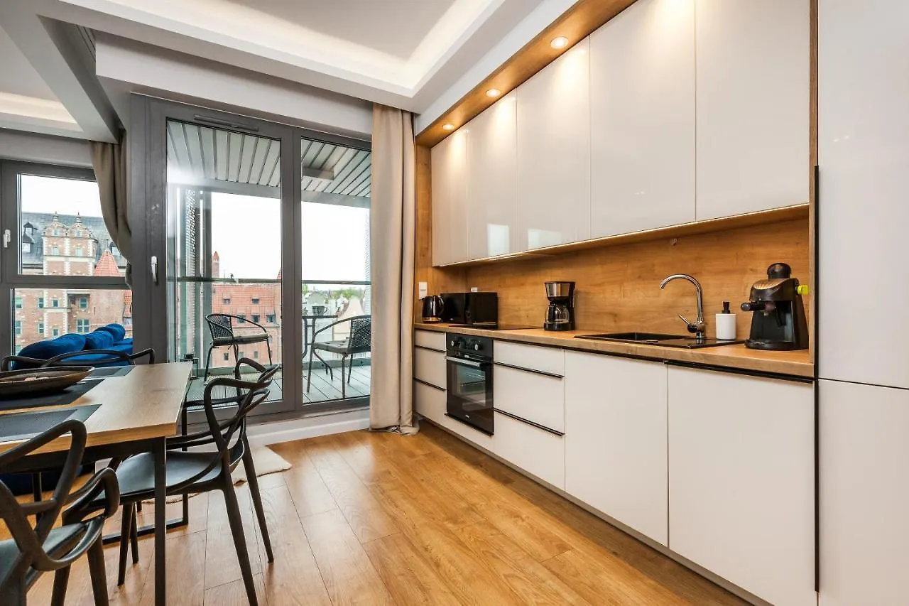 Uroczy Apartament No1 W ,, Sercu Starego Miasta Wyspa Spichrzow,, Danzig 0*,
