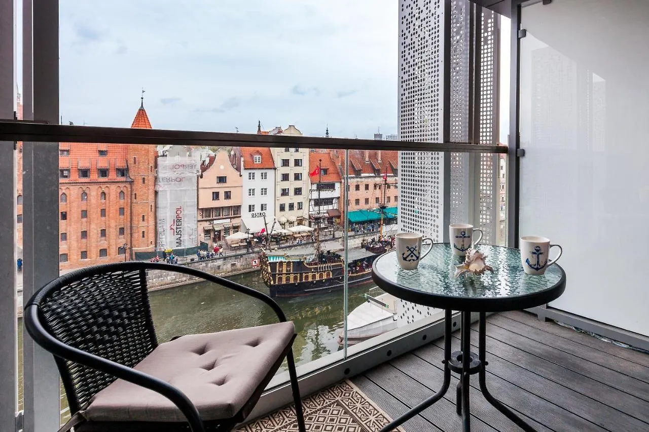 Uroczy Apartament No1 W ,, Sercu Starego Miasta Wyspa Spichrzow,, Danzig Apartment