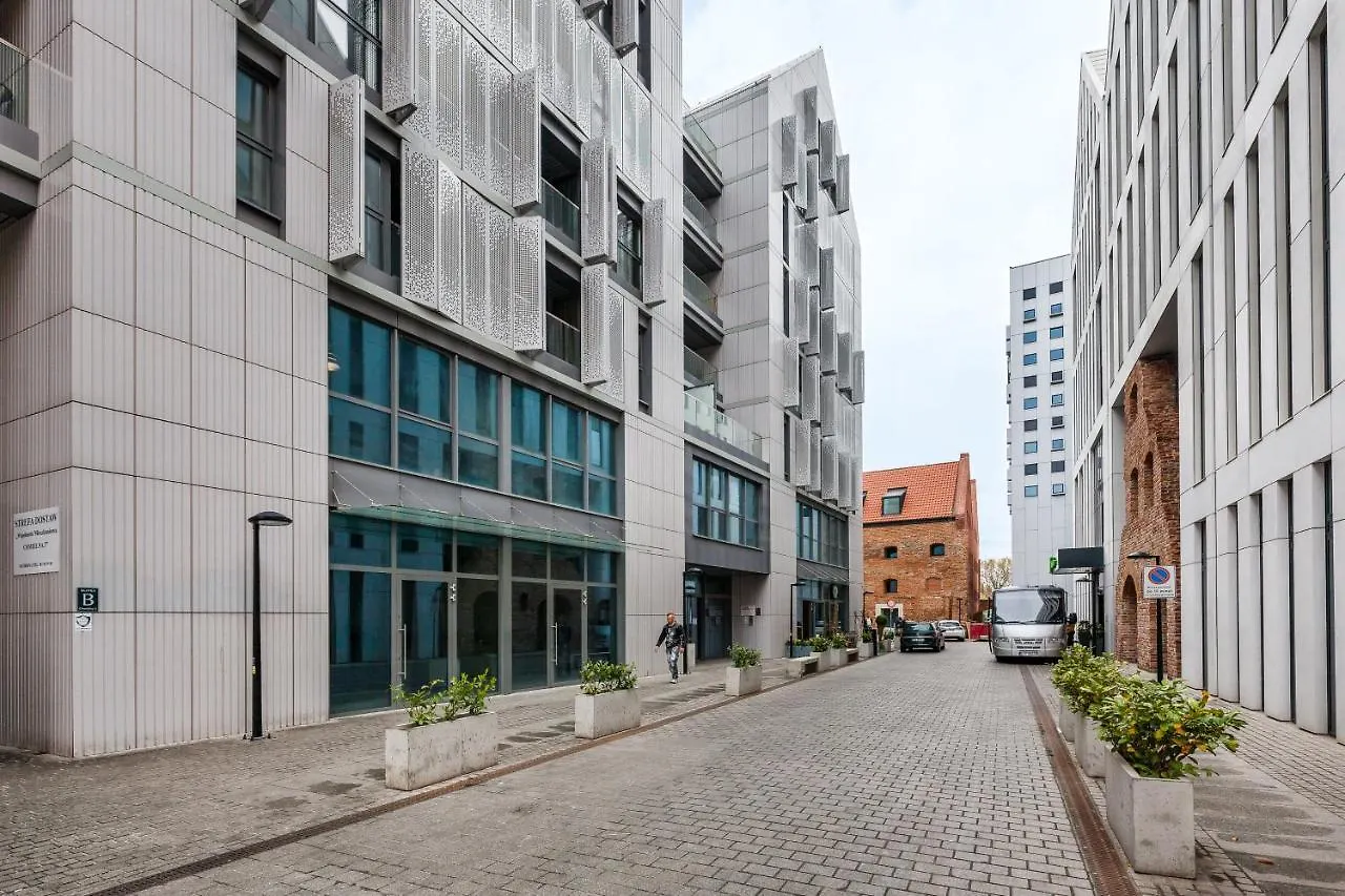 Uroczy Apartament No1 W ,, Sercu Starego Miasta Wyspa Spichrzow,, Danzig Apartment